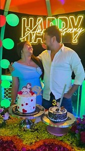 #गुंजन सिंह अपनी पत्नी के साथ aniversary मनाते हुए #bhojpuri Singer & actors #gunjansingh ki wife