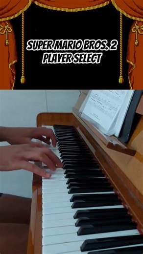 Super Mario Bros 2 Player Select – Piano Cover