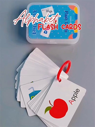 Alphabet Flash Cards for Early Learning