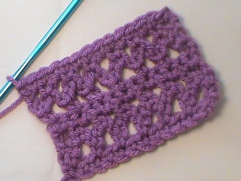 How to Crochet the "Braided Lace" Stitch Pattern