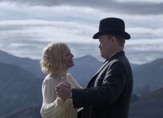 Watching real-life couples acting opposite one another in a movie is endlessly fascinating... like Kirsten Dunst and her partner Jesse Plemons in The Power of the Dog. Now on Netflix | Netflix