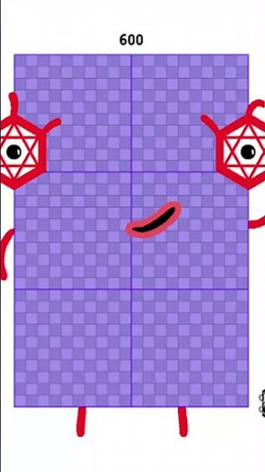 Numberblocks 60 times tables