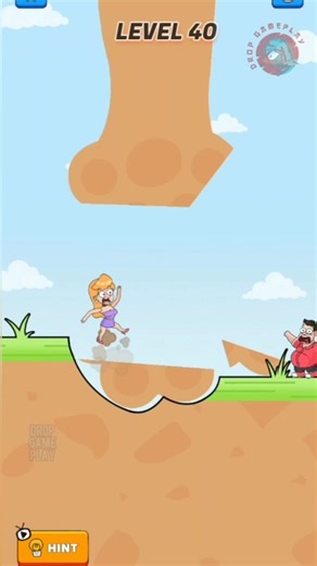 slice the bridge level 40 #youtubeshorts #gaming #puzzle ‪@DropGameplay228‬ ‪@gaming‬