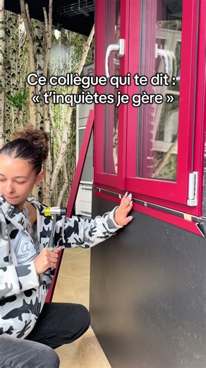 Excès de confiance 😅#menuiserie #fenetre #rénovation