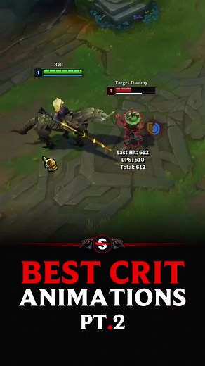 league of legends best crit animations pt.2 #leagueoflegends #fyp #viral