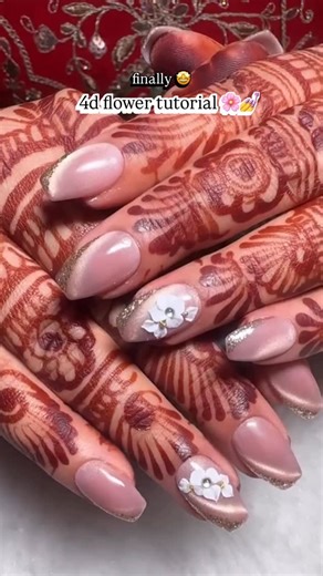 Reet Talwar on Instagram: "💁‍♀️Okay, so here's the 4D flower tutorial with explanation that you've all been asking for. It's super perfect for wedding season. Give it a try on your clients.💅 comment if you like this 4 flower ♥️ #nailsnailsnails #nails💅 #nailartclub #4dnails #carvinggelnailart #bridalnails #nailtutorials #naillearning #nailtrends #nailinformation #naileducation #nailacademy #naileducator #4dflowernails #3dnailartdesign"