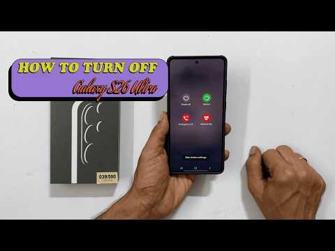 3 Ways to Turn Off or Restart Samsung Galaxy S26 Ultra / S26+ / S26