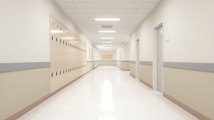 School Corridor Walk-through