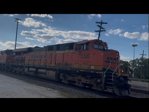 Fast stack train rolling east towards Chicago