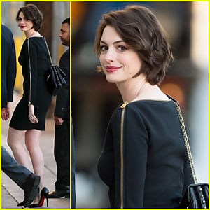 Anne Hathaway Reveals She Binge-Watched ‘Toddlers & Tiaras’ When She Had Swine Flu on ‘Jimmy Kimmel Live’!