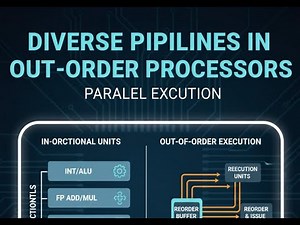 Diverse pipelines and Out-of-Order processor Processor | Video 8