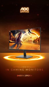 The future of gaming is coming soon in the AOC GAMING G15 Series models 24G15N and 27G15N. Offering super smooth gaming at 180Hz refresh rate combined with 1ms response time GTG, enjoy unparalleled precision with every frame. 👾👾👾 #AOCGAMING #24G15N #27G15N #G15 | AGON by AOC
