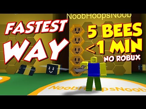 FASTEST WAY TO GET 5 BEES in BEE SWARM SIMULATOR | Bee Swarm Simulator Quick Tips