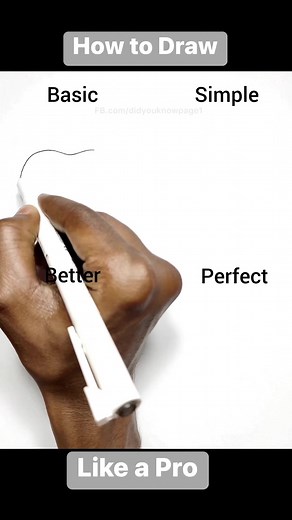 6.6M views · 10K reactions | How to Draw like a Pro. Follow us for more. | Did you know? | Facebook