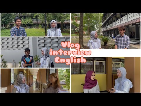 Vlog interview english in unnes 💛✨