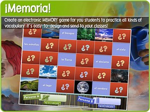 ¡Memoria! (Create your own game!)