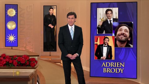 Adrien Brody on "The Brutalist"