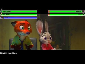 Zootopia (2016) Final Battle with healthbars 1/2