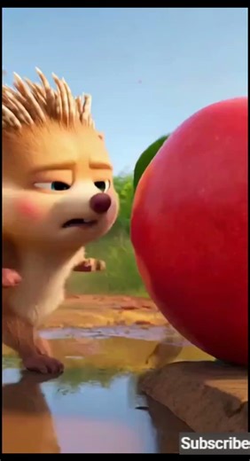 Could Baby Hedgehog Stop the Apple? 🦔🍎