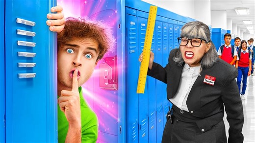 I Built a SECRET Room at the WORLD'S STRICTEST SCHOOL! | Topper Guild Vlog