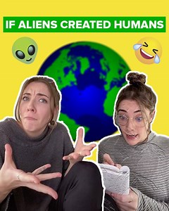 1.7M views · 333 reactions | If Aliens Made Humans!  Thanks to @sesameseedbagel (TikTok: tiktok.com/@sesameseedbagel , Instagram: instagram.com/emmagracewaters) | BuzzFeed UK | Facebook
