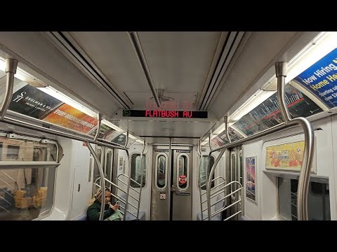 NYC Subway IRT R142 (5) Train Ride From Eastchester-Dyre Avenue to Flatbush Av-Brooklyn College