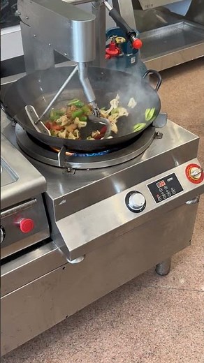 automatic robot wok, help chef cook fast and cook easier!