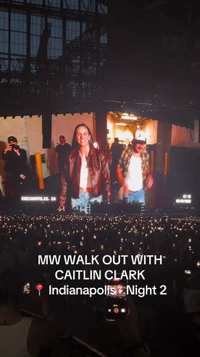 Caitlin Clark Walkout in Indianapolis — Night 2