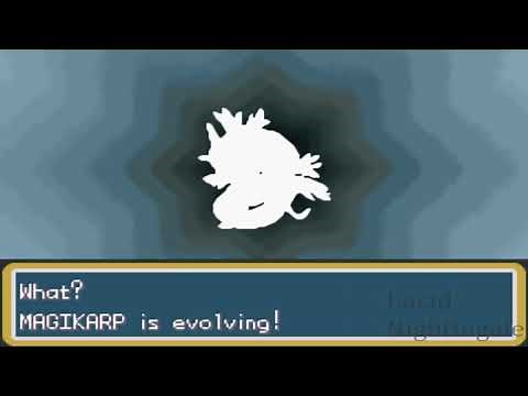 Pokemon Fire Red Magikarp Evolves To Gyarados
