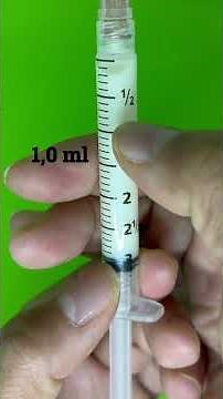 How to interpret the 3ml syringe: Don't calculate it WRONG! 🤯