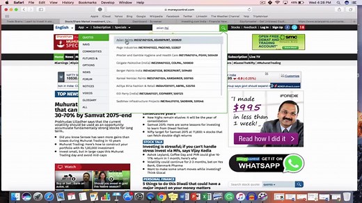 How to find the last 5 year financial statements of Indian Companies?