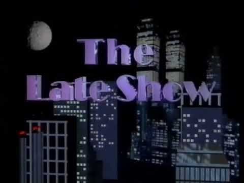 WCBS The Late Show Opening 1989