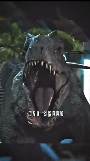 Indominus Rex (Full Power) Vs Rexy (Tyrannosaurus Rex) and Blue (Velociraptor) #dinosaur #shorts