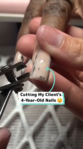 Cutting my four year old clients nails 😲 💅 | Craft Factory