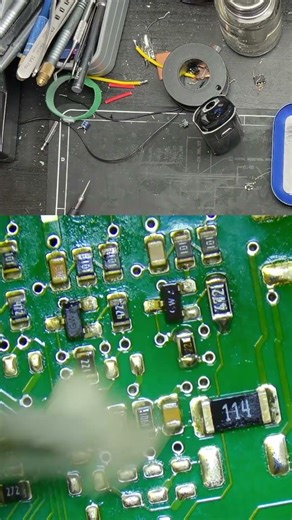 Sauvetage d'une carte de lave-vaisselle ! 🛠️#shorts #reparation #electronique