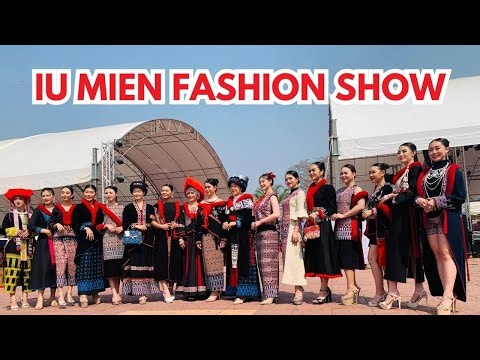 Iu Mien Fashion Show at World Iu Mien Festival 2024: Thailand