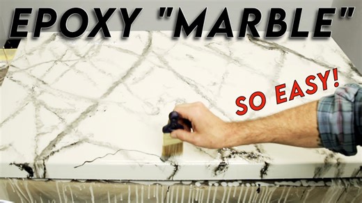 Can you create marble with epoxy?