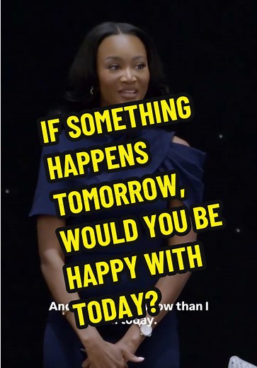 Would You Be Happy With Today? Purpose-Driven Daily Motivation