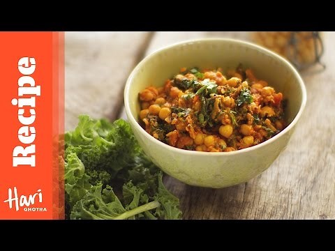 Kale & Chickpea Curry Recipe