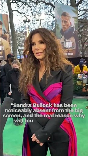 Why Sandra Bullock Stepped Back From Acting! ❤️ #shorts #sandrabullock