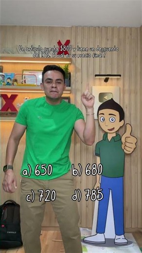 Matemáticas y descuentos aplíquense mis chavos!! 😎
