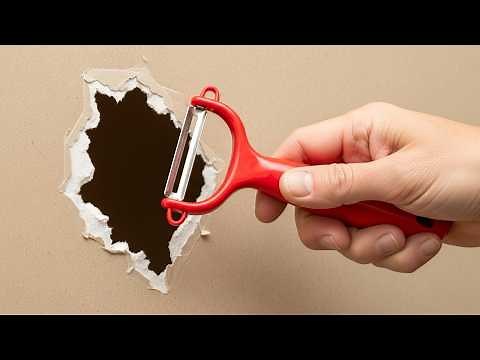Method Surprised 50-year-old Mason! Repair Drywall Hole in 5 minutes