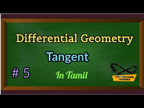 Tangent | Tangent vector | Tangent plane | Differential geometry | Tamil | Limit breaking tamizhaz