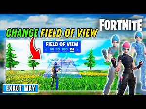 How to change FOV on Fortnite PC?