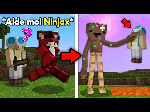 Si je dis le nom d'un Mob, je me transforme en celui-ci en Manhunt Minecraft