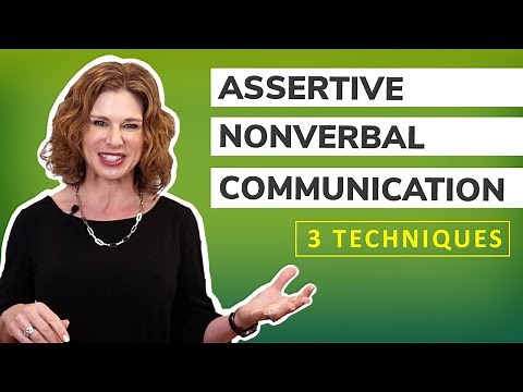How To Be More Assertive Using Confident Nonverbal Communication | Assertiveness Training | Part 4/4