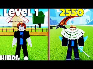 NOOB To PRO IN ONE VIDEO (Blox Fruits ) in Hindi [FULL MOVIE]