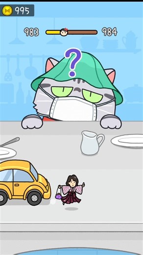 U S.A and Taisho HIDE AND SEEK LEVEL 983|| Cat Escape Infinity|| Cat Escape Infinity #shorts