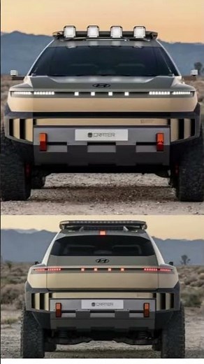 Is this Hyundai's CRAZIEST design EVER? 🤯 The CRATER Concept is an electric, off-road BEAST #shorts