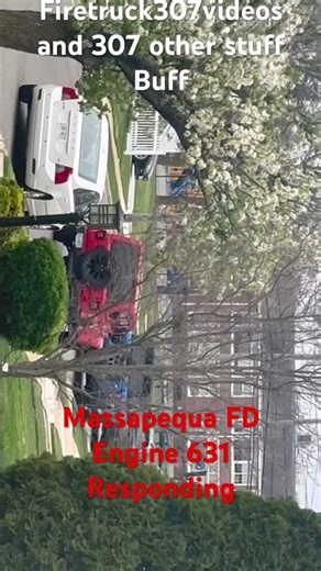 Massapequa Fire Department Engine 631 Responding 4/25/26